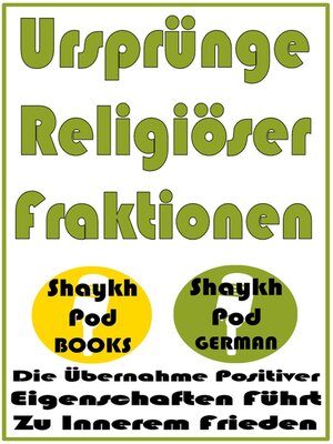 Ursprünge Religiöser Fraktionen - ebook